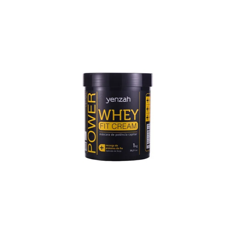 Yenzah Whey Fit Cream Máscara 1000ml | Compre na Linda