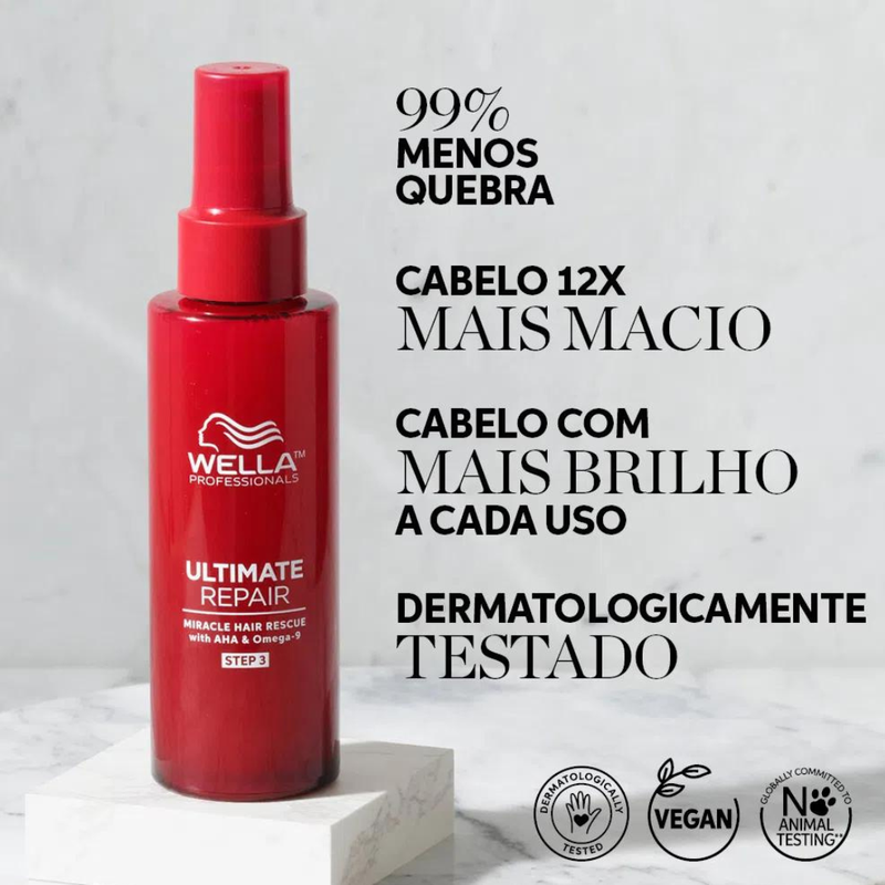 Wella Ultimate Repair Shampoo 1000ml + Condicionador 500ml +