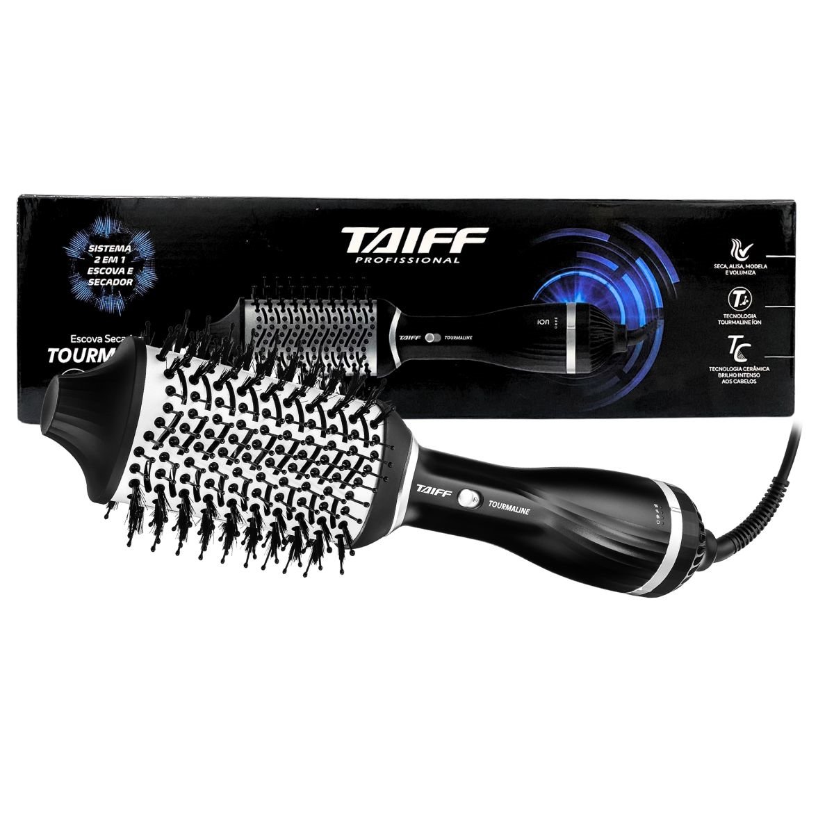 Taiff Escova Modeladora Tourmaline | ByLinda