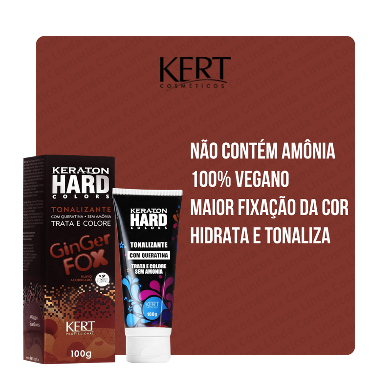 Kert Keraton Hard Color Ginger Fox 100g