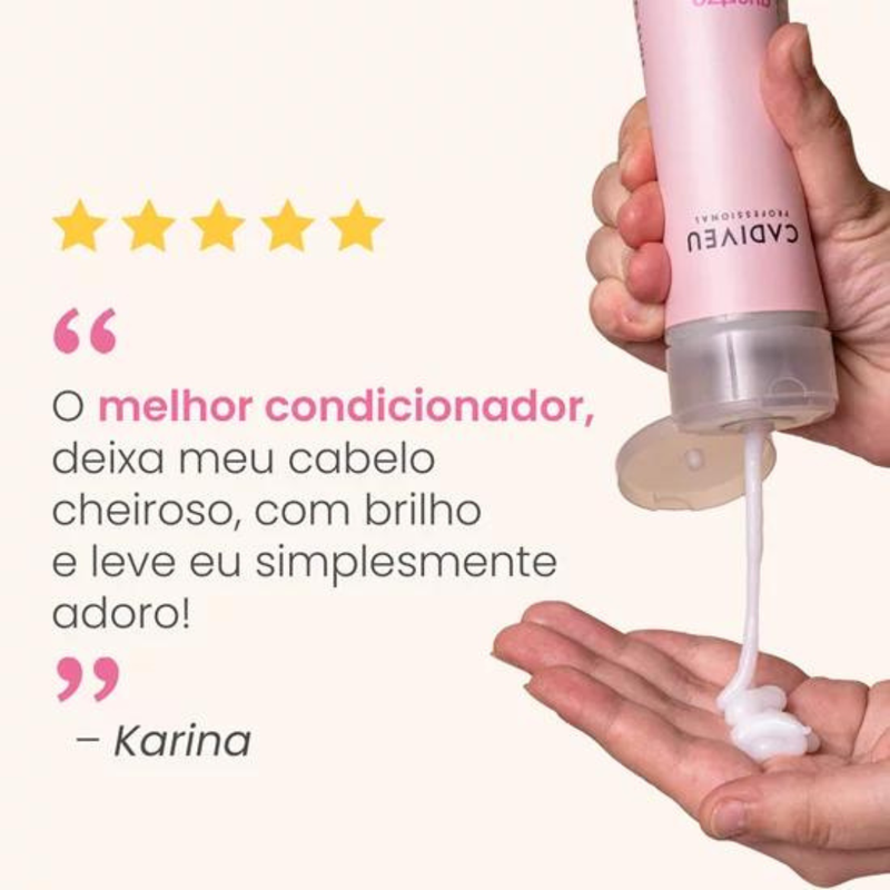Cadiveu Quartzo Shine Shampoo + Cond + Açaí Oil 60ml