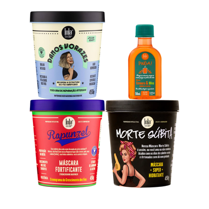 Lola Masc Xapadinha +Danos Vorazes +Rapunzel +Xapadinha Óleo