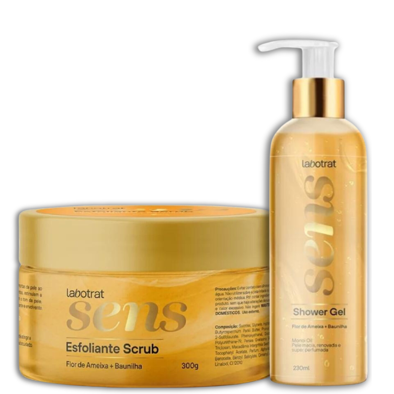 ダイエットサプリ yona SENS DU BEAU NO.600ST & NO.777 Labotrat Sens Ameixa e Baunilha Esfo Scrub + Shower Gel