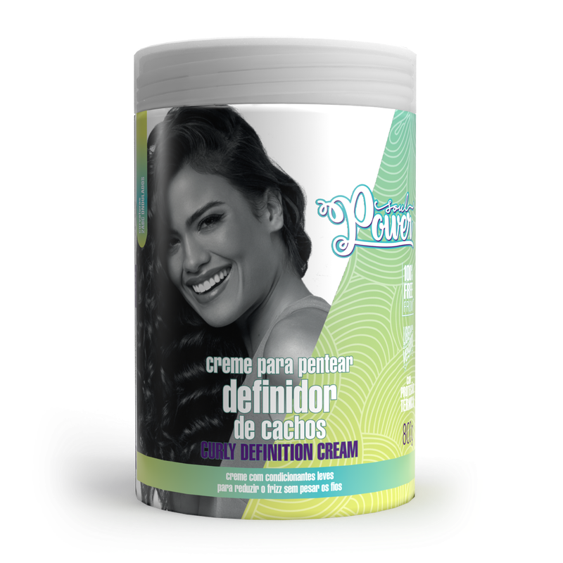 Soul Power Curly Definition Cream Creme para Pentear 800ml
