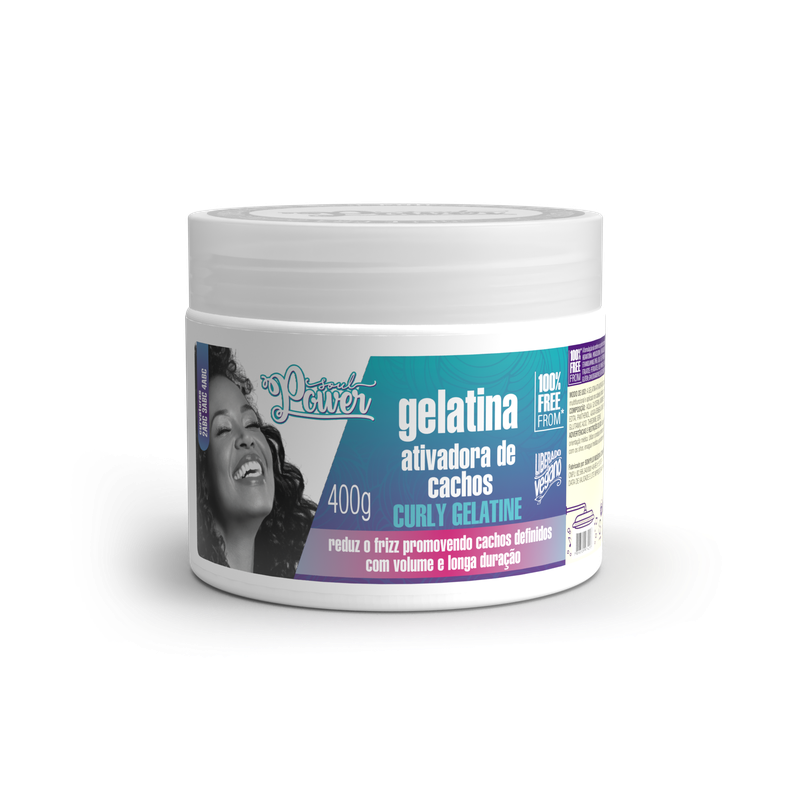 Soul Power Curly On Creme Pentear 500ml + Mascara + Gelatina