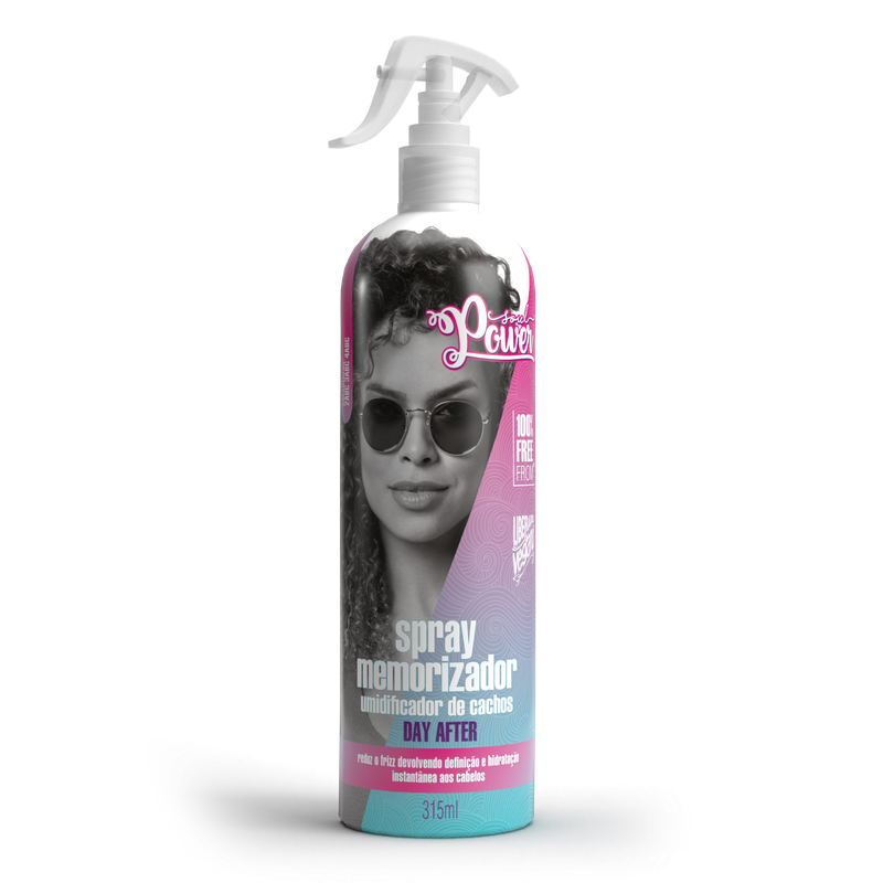 Soul Power Curly Styling Creme Pentear 800ml + Mascara + Day After