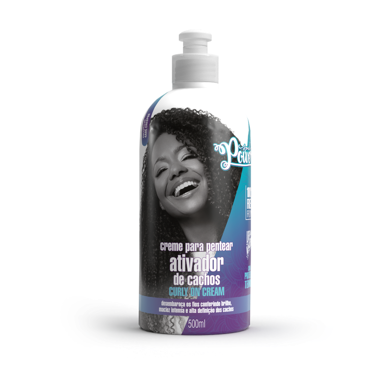 Soul Power Curly On Creme Pentear 500ml + Mascara + Gelatina