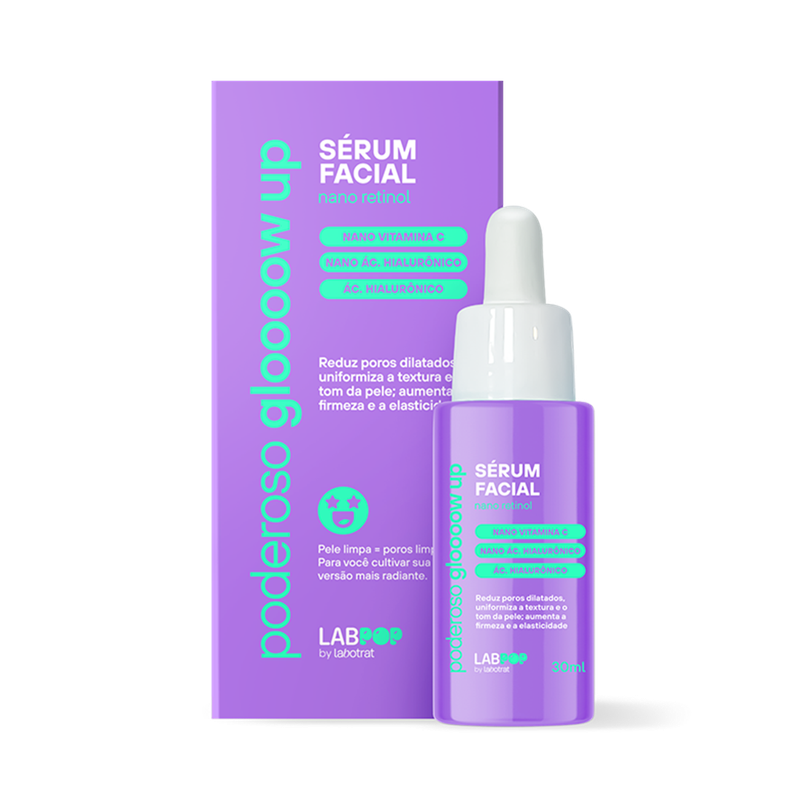 Labotrat LabPOP Glow Up Espuma de Limpeza + Sérum Facial