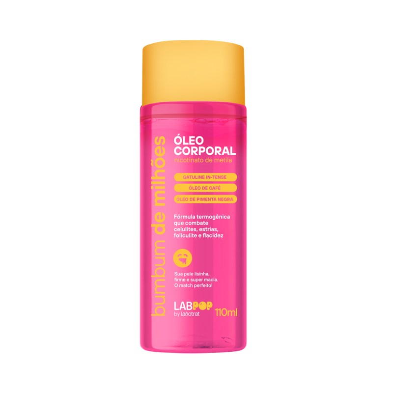 Labotrat LabPOP Bumbum de Milhões Óleo Corporal 110ml Anticelulite