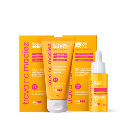 Labotrat LabPOP Trava na Maciez Sérum + Mascara Hidratante