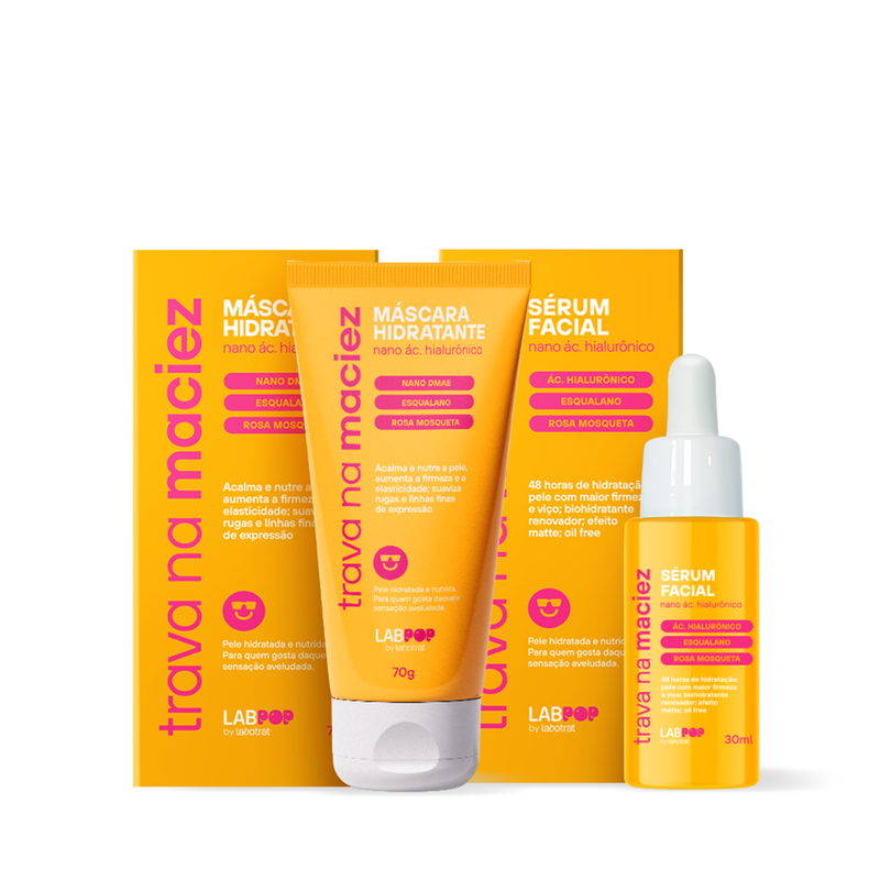 Labotrat LabPOP Trava na Maciez Sérum + Mascara Hidratante