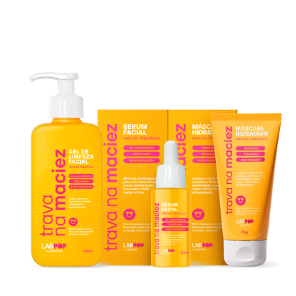 Labotrat LabPOP Trava na Maciez Gel + Sérum + Mascara Hidratante