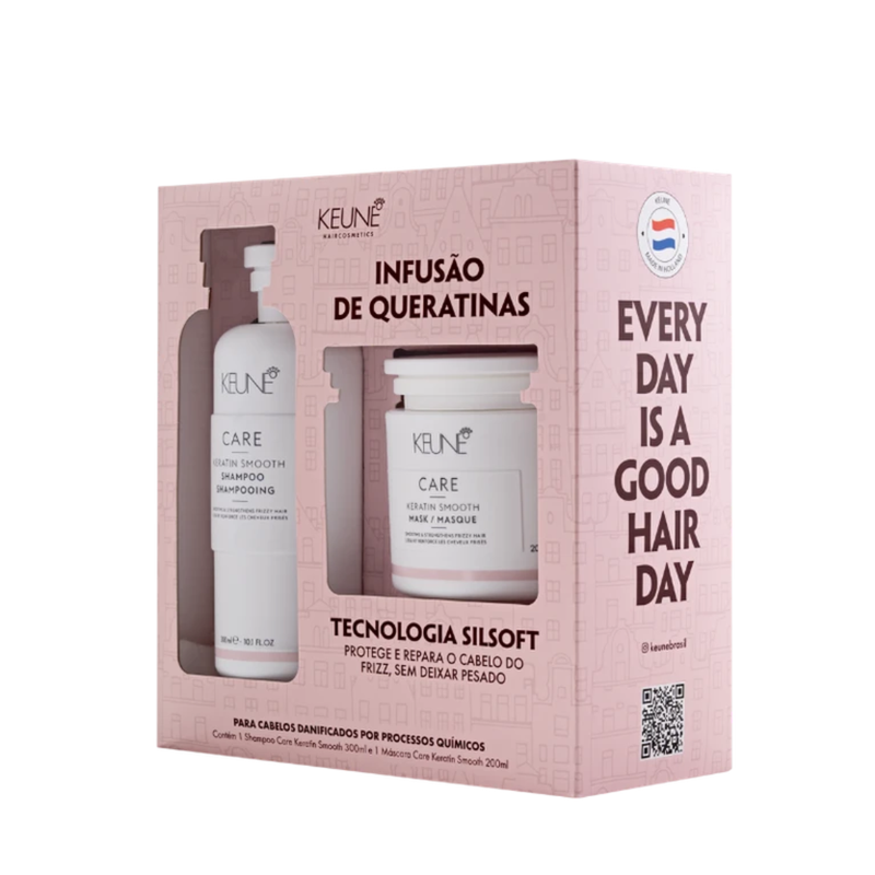 Keune Care Kit Caixa Keratin Smooth | Linda Cosméticos