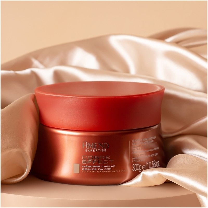 Amend Expertise Cobre Effect Máscara Realce da Cor 300ml | Só na Linda