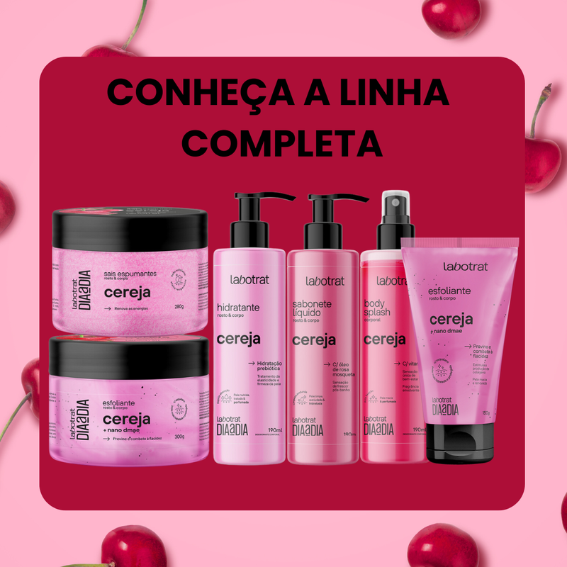 Labotrat Dia a Dia Cereja Sabonete Líquido 190ml