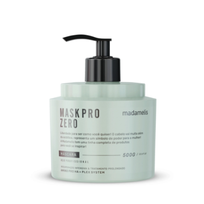 Madamelis Zero Mask Pro Redutor de Volume Mascara 500ml