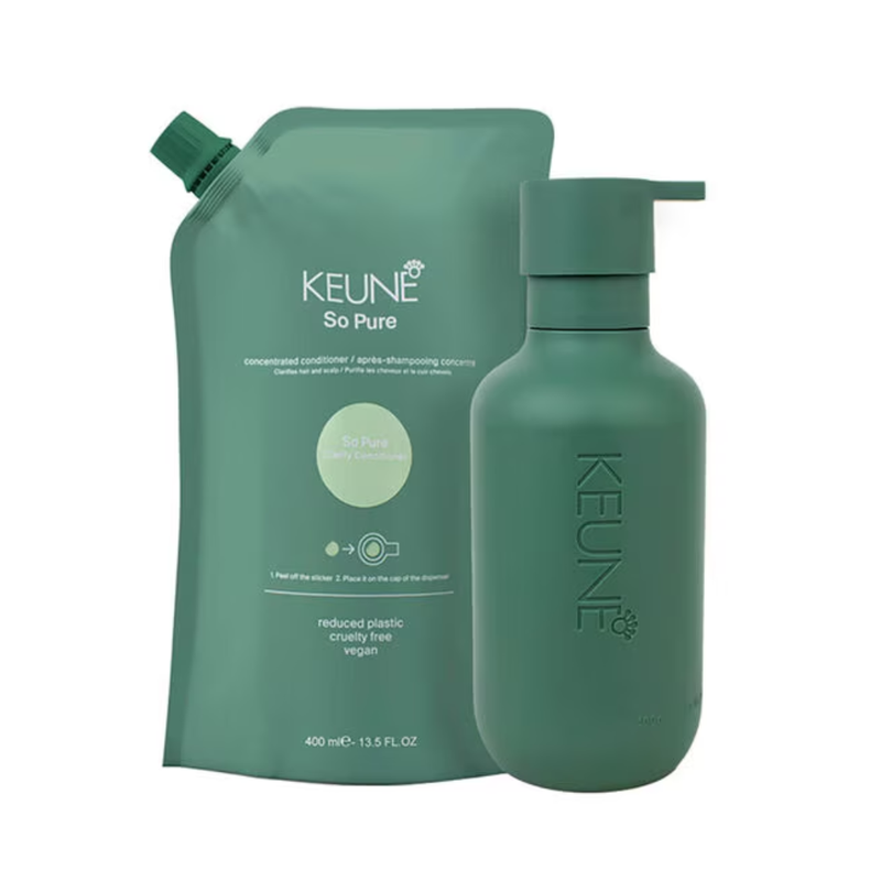 Keune So Pure Kit Caixa Clarify Shampoo Refil 400ml