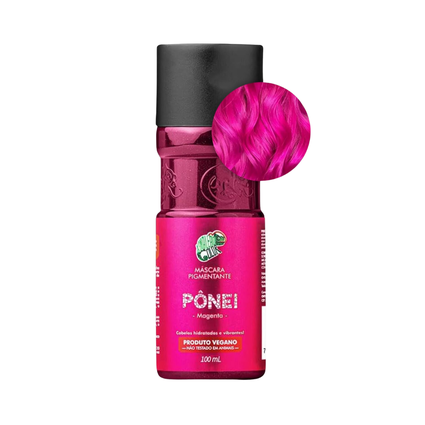 Kamaleão Sunset Hair / Cabelo Pôr do Sol Canário 100ml + Flamingo