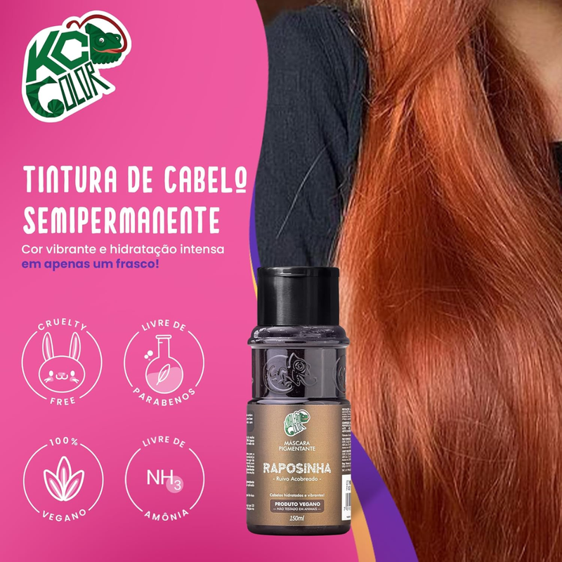 Kamaleão Máscara Pigmentante Raposinha 150ml