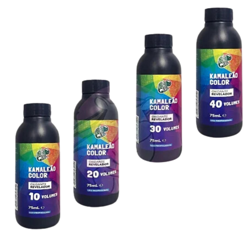 Kamaleão Color OX 20V 75ml + Pó Descolorante 80g | By Linda