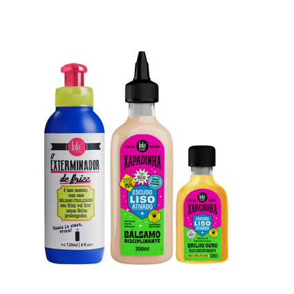 Lola O Exterminador de Frizz Balsámo + Xapadinha Balsamo + Óleo