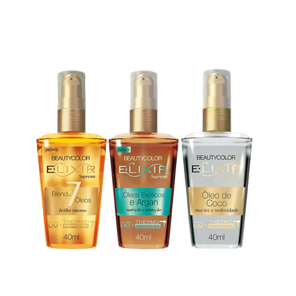 Beautycolor Elixir Supreme Blend 7 Óleos + Argan + Rosa Mosqueta