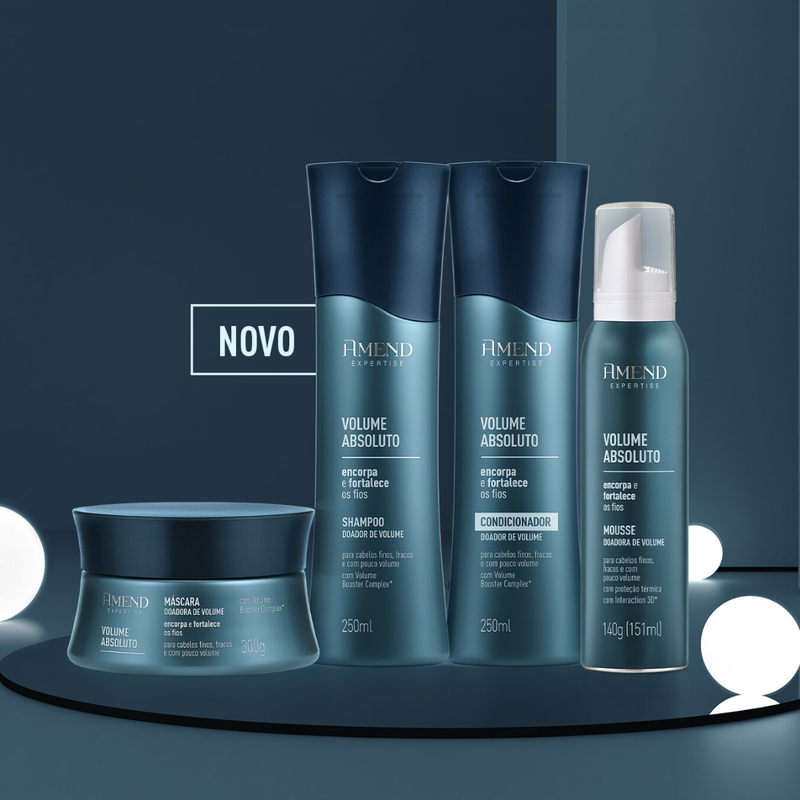 Amend Expertise Volume Absoluto Sh 250ml + Cond 250ml + Millenar
