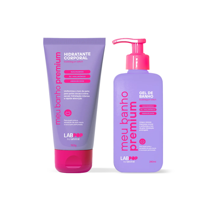 Labotrat LabPOP Bubblegum Witch Hidratante + Gel de Banho