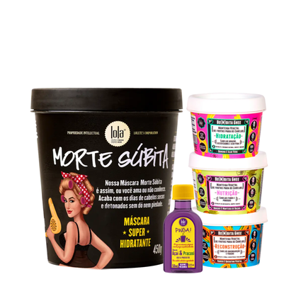 Lola Masc Xapadinha +Danos Vorazes +Rapunzel +Xapadinha Óleo