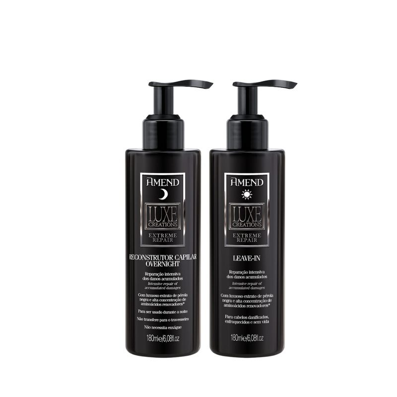 Amend Luxe Creations Extreme Repair Overnight 180ml + Leave-in