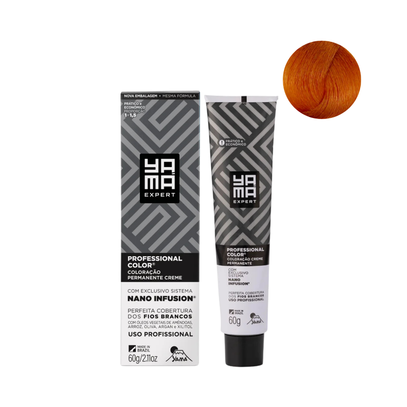 Yamá Color Nano Infusion 8.4 Loiro Claro Acobreado - 2 Unidades