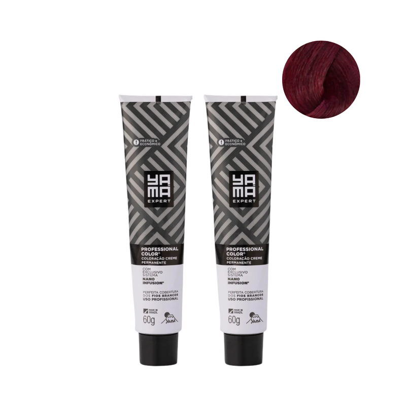 Yamá Color Nano Infusion 8.26 Loiro Claro Irisado Avermelhado
