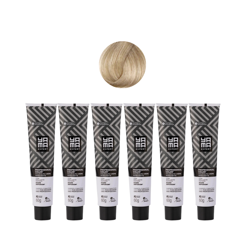 Yamá Color Nano Infusion 10.1 Loiro Clarissimo Acinzentado - 6