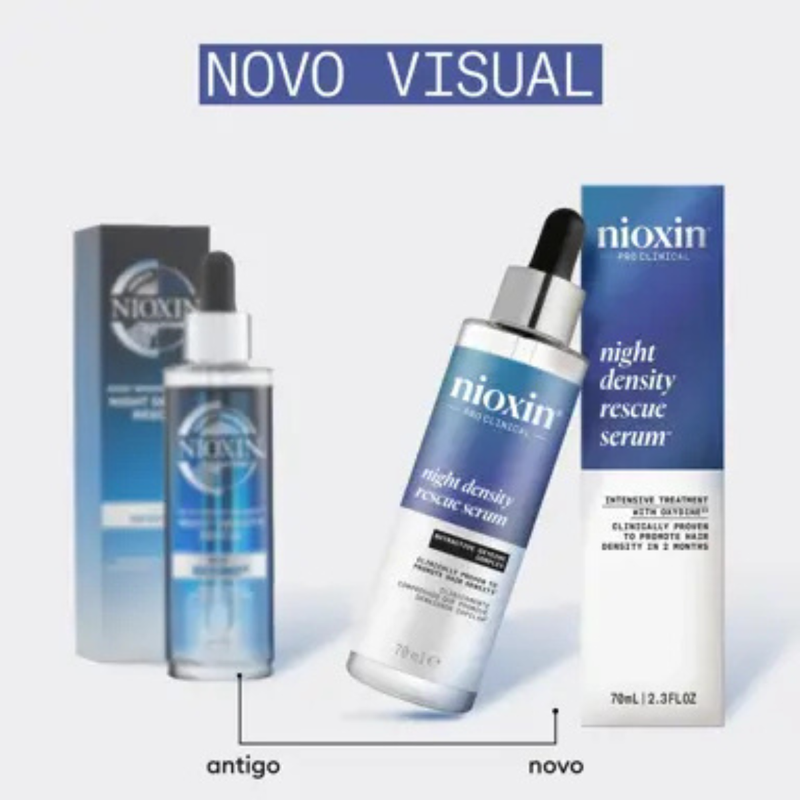 Nioxin Tratamento Intensivo Sérum Anti-Hairloss 70ml + Sérum Night