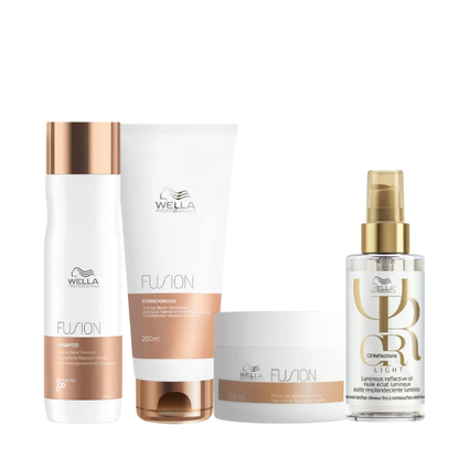 Wella Ultimate Repair Shampoo 250ml + Mascara 150ml + Sérum Night 95ml