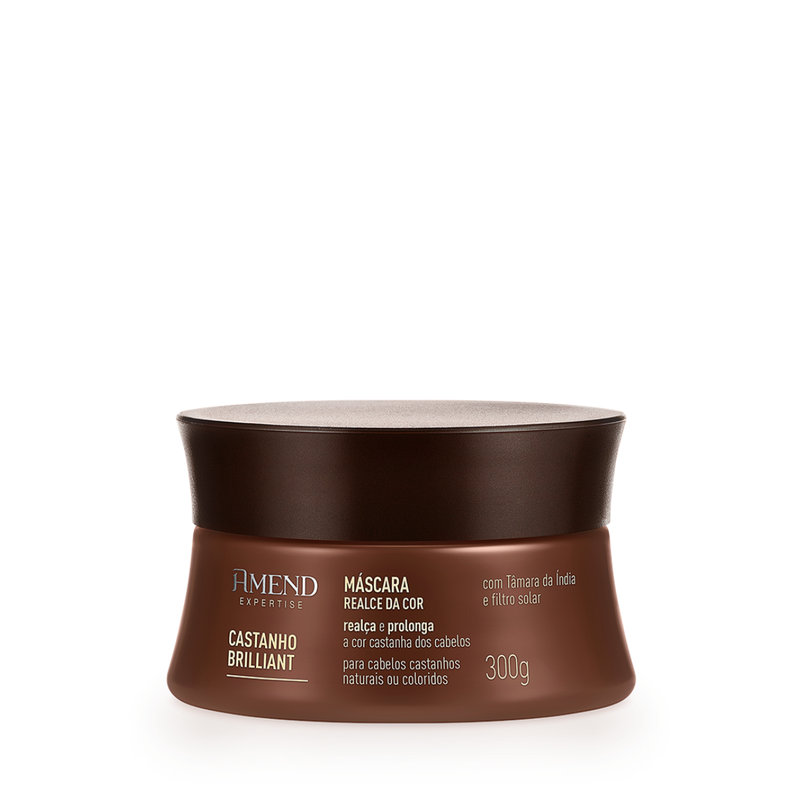 Amend Expertise Castanho Brilliant Máscara Realce da Cor 300ml