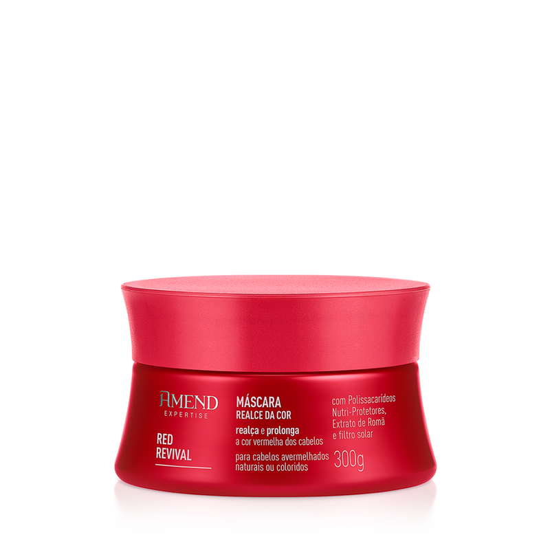 Amend Expertise Red Revival Máscara Realce da Cor 300ml | By Linda