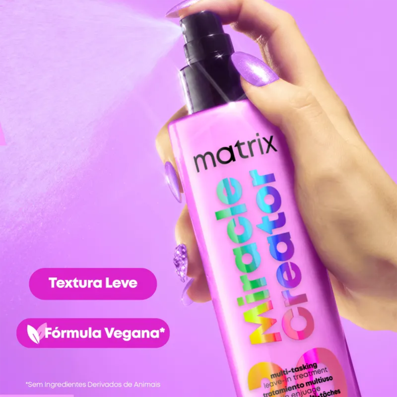 Matrix Miracle Creator Leave-in Spray Multibenefícios 190ml | By Linda