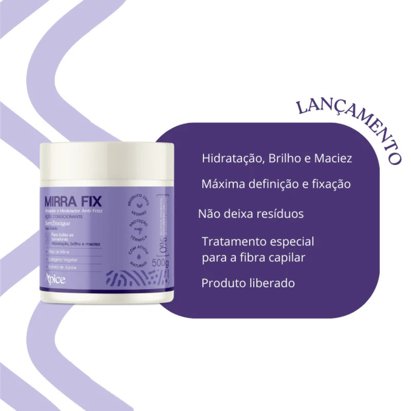 Apice Mirra Fix Masc 300ml + Ativador 500ml