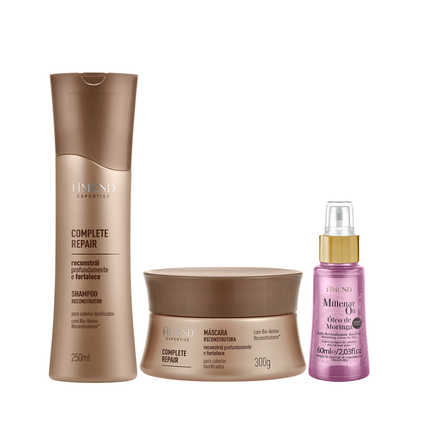 Amend Expertise Complete Repair Sh 250ml + Masc 300ml + Millenar