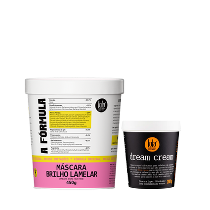 Kit Lola Rapunzel Sh 250ml + Spray Milk 250ml + Masc Sachê 30g +