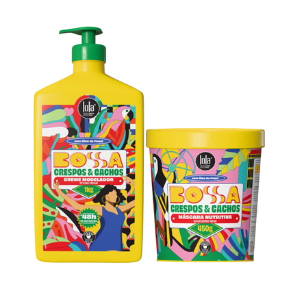 BOSS UP SOUL QUAKE コラボ Soul Power Coco e Cacau Shampoo + Condicionador + Texturizações Óleo