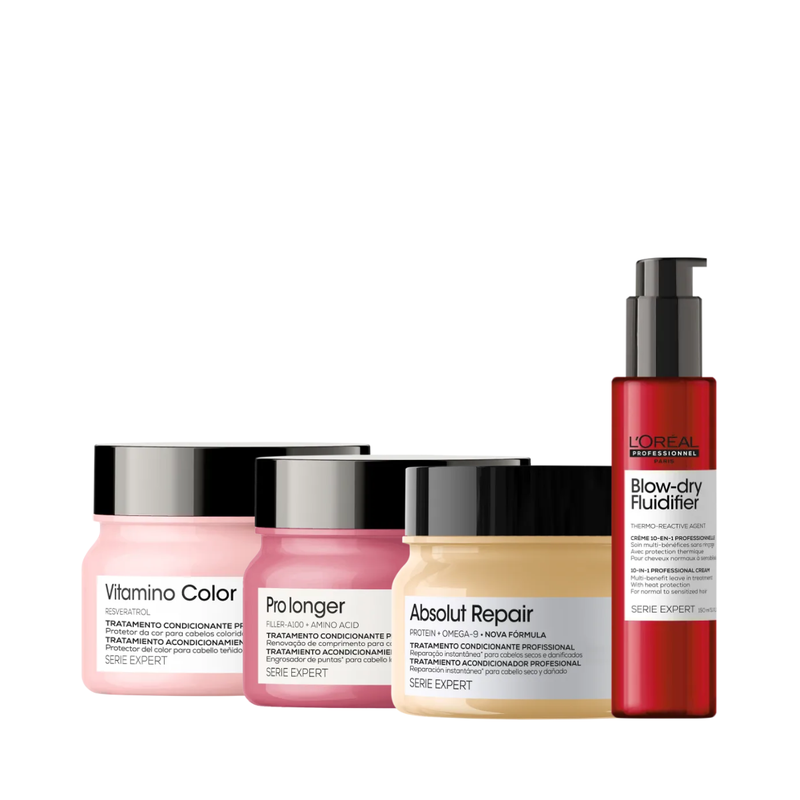 Loreal Cronograma AbsRepair+ProLonger+Vitamino+Fluidifier |ByLinda