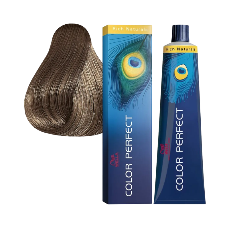 Wella Color Perfect 6/1 Rich Naturals Coloração Permanente Louro