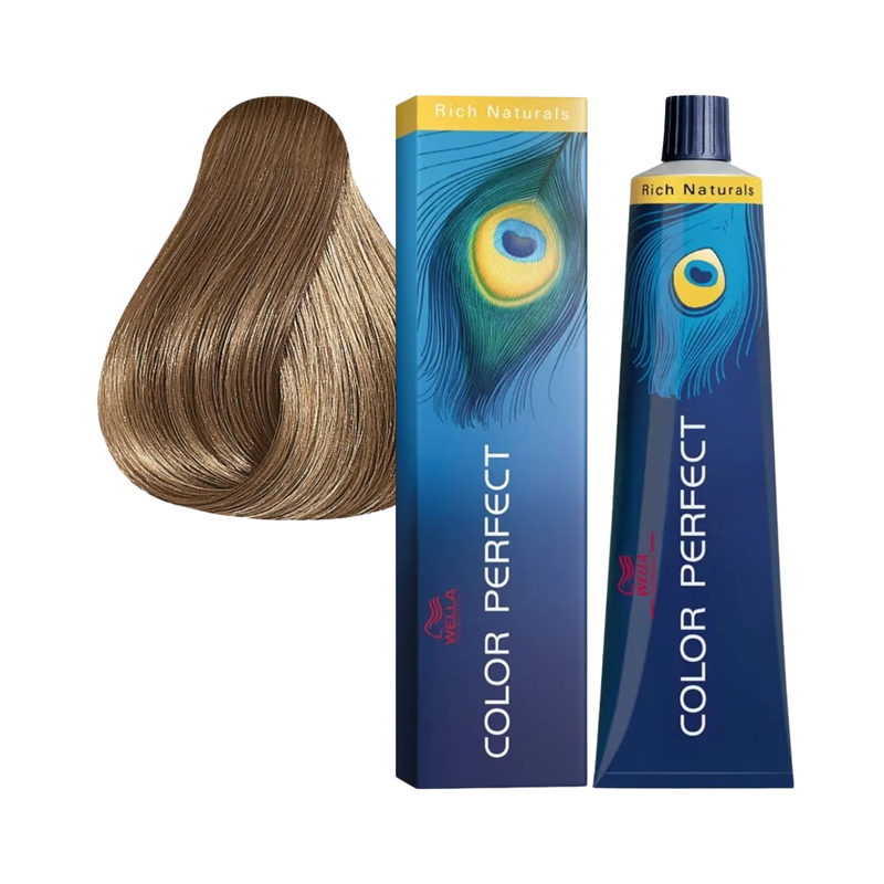 Wella Color Perfect 7/1 Rich Naturals Coloração Permanente Louro