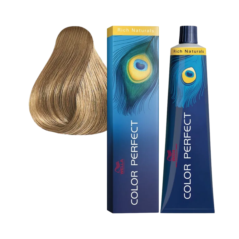 Wella Color Perfect 8/1 Rich Naturals Coloração Permanente Louro